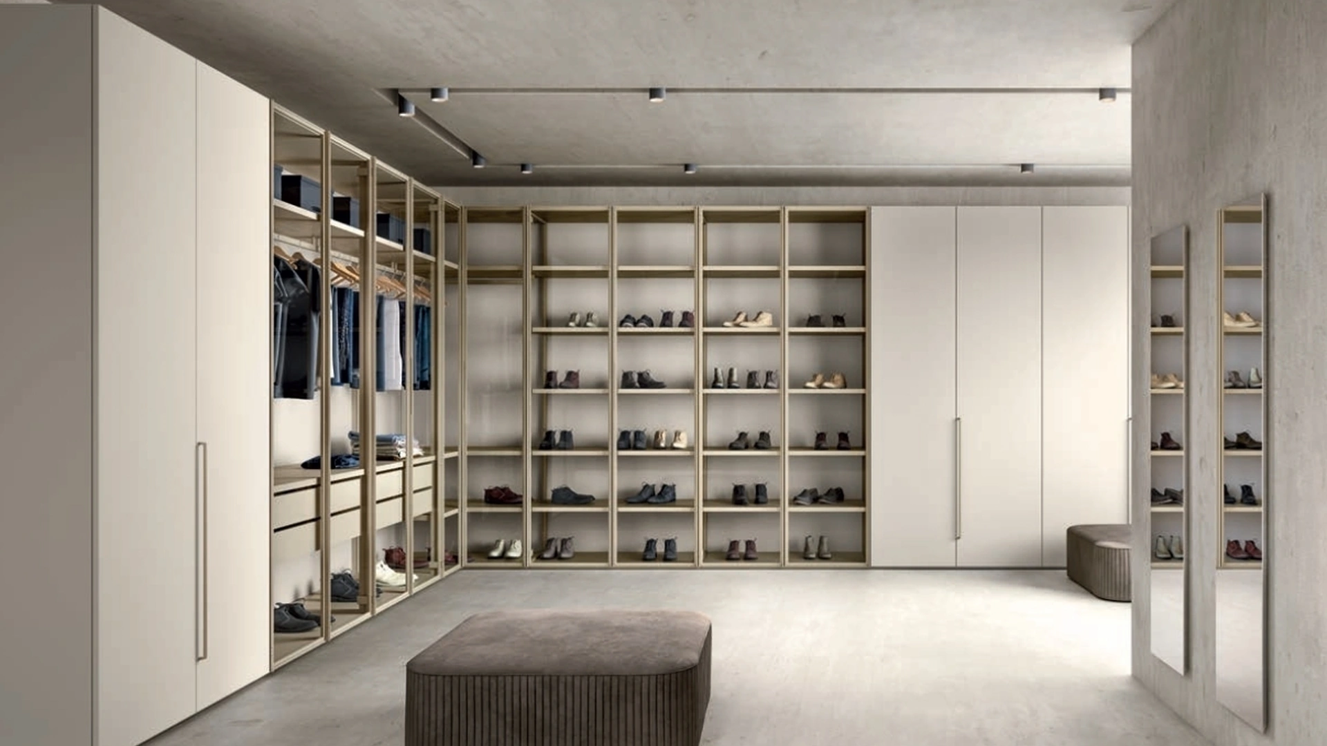 Cabina Armadio Opera GHC055-060 di Abitare Mobilstella