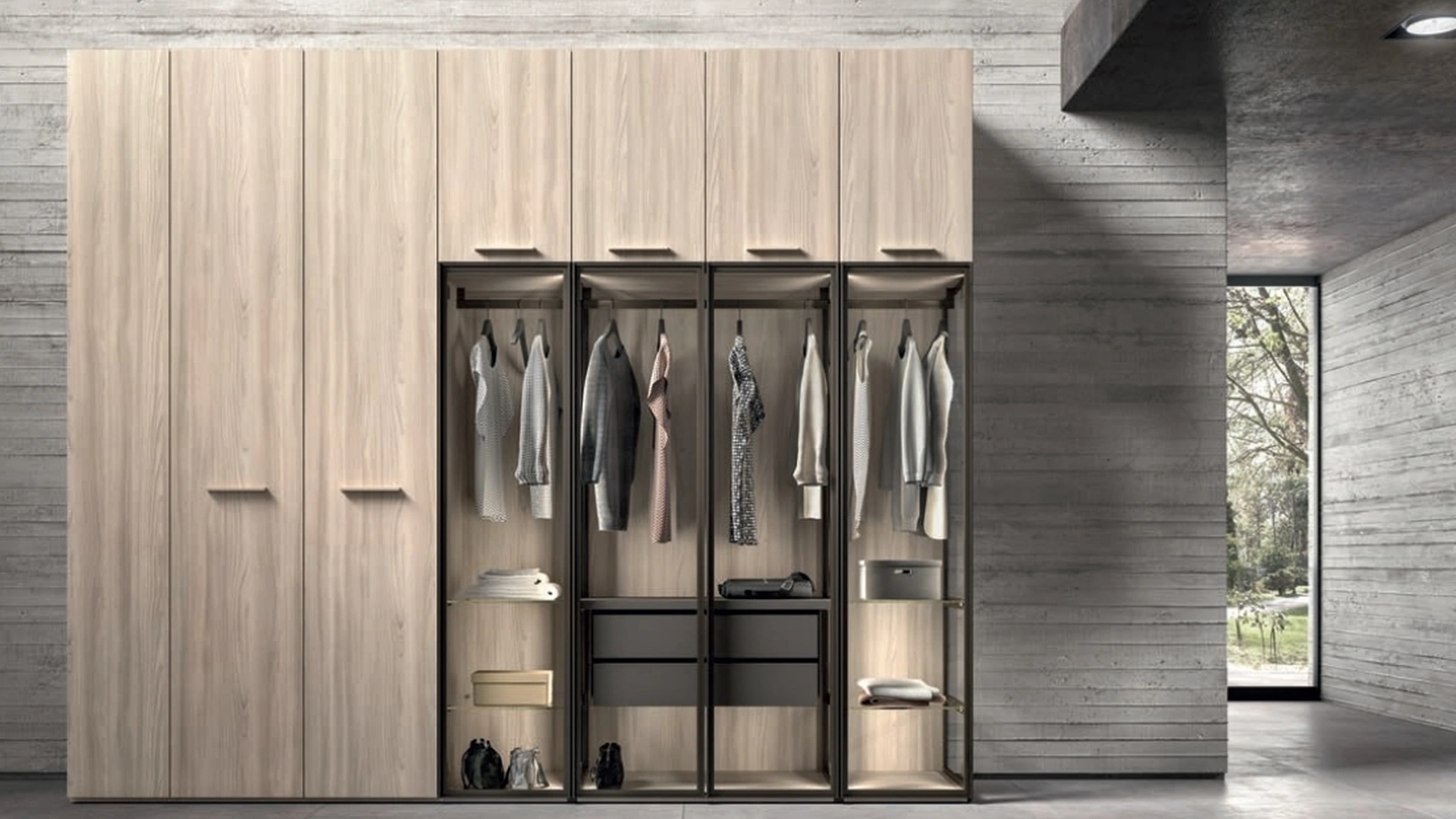 Armadio Urban GD1400 di Abitare Mobilstella