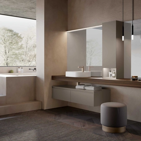 Mobile da Bagno sospeso M3 System 312 di Baxar