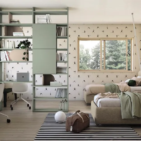 Cameretta componibile Golf C109 in melaminico di Colombini Casa