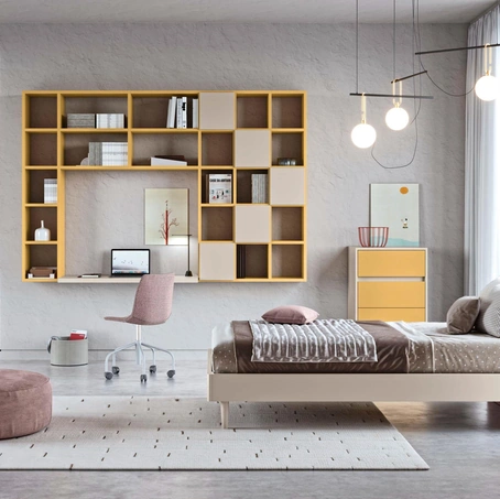 Cameretta componibile Next 02 di Corazzin