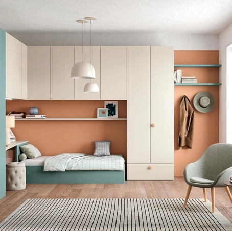 Cameretta a ponte Next 14 di Corazzin