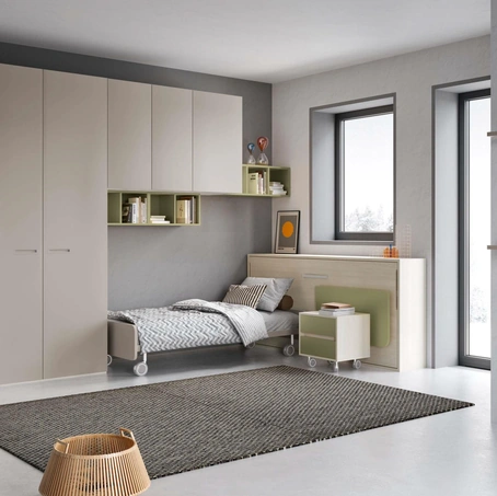 Cameretta a ponte Next 21 di Corazzin