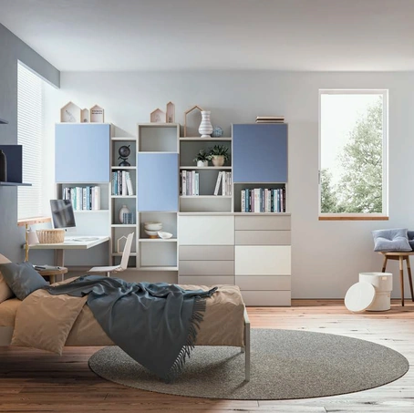 Cameretta per ragazzi Space 20|02 di Corazzin