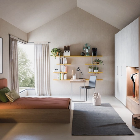 Cameretta moderna Space 20|05 di Corazzin