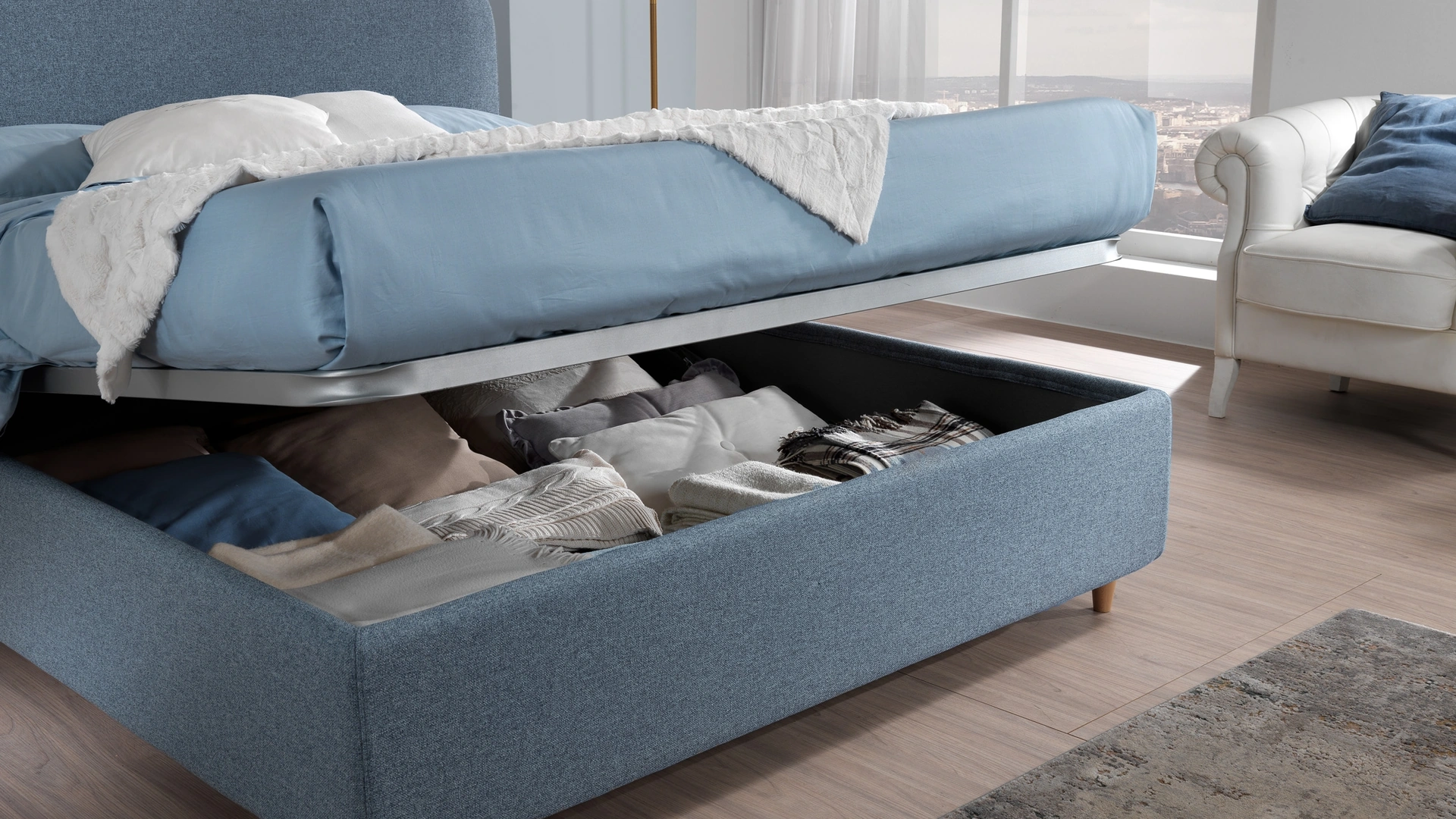 Letto Bogart con box contenitore di San Lorenzo