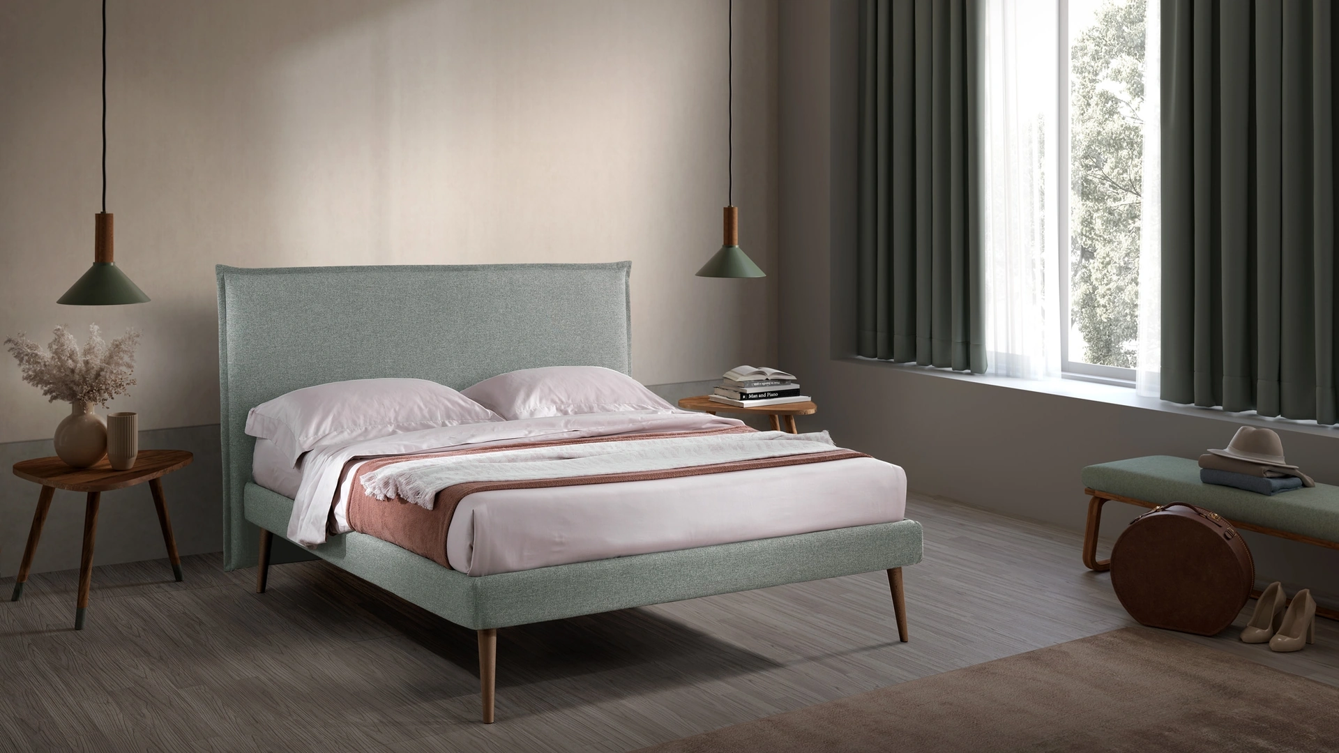 Letto Curtis Slim di San Lorenzo