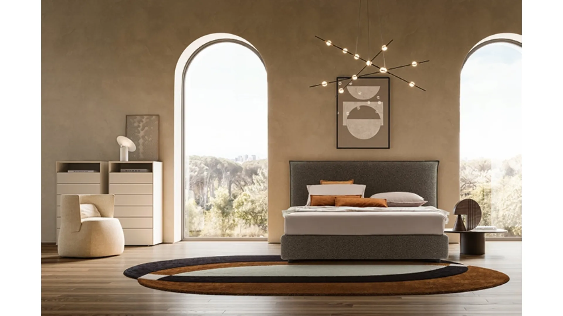 Letto con box contenitore Ventura di Ennerev