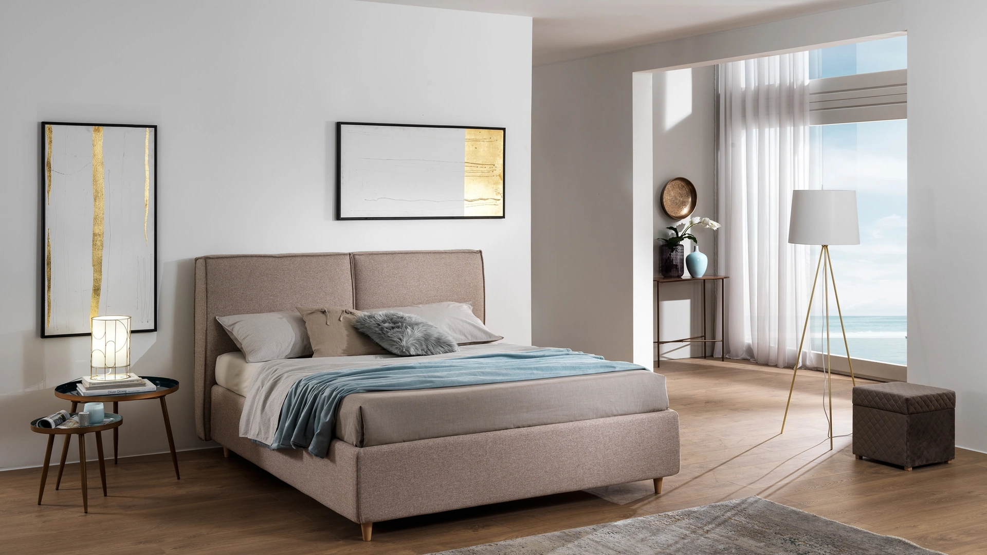 Letto Garland con box contenitore di San Lorenzo