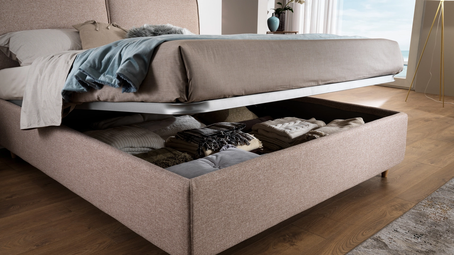 Letto Garland con box contenitore di San Lorenzo