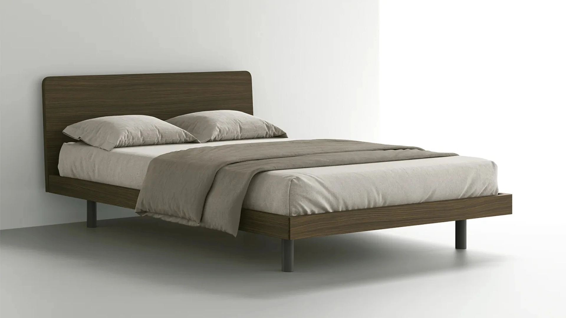 Letto con testiera Line di Dielle Modus