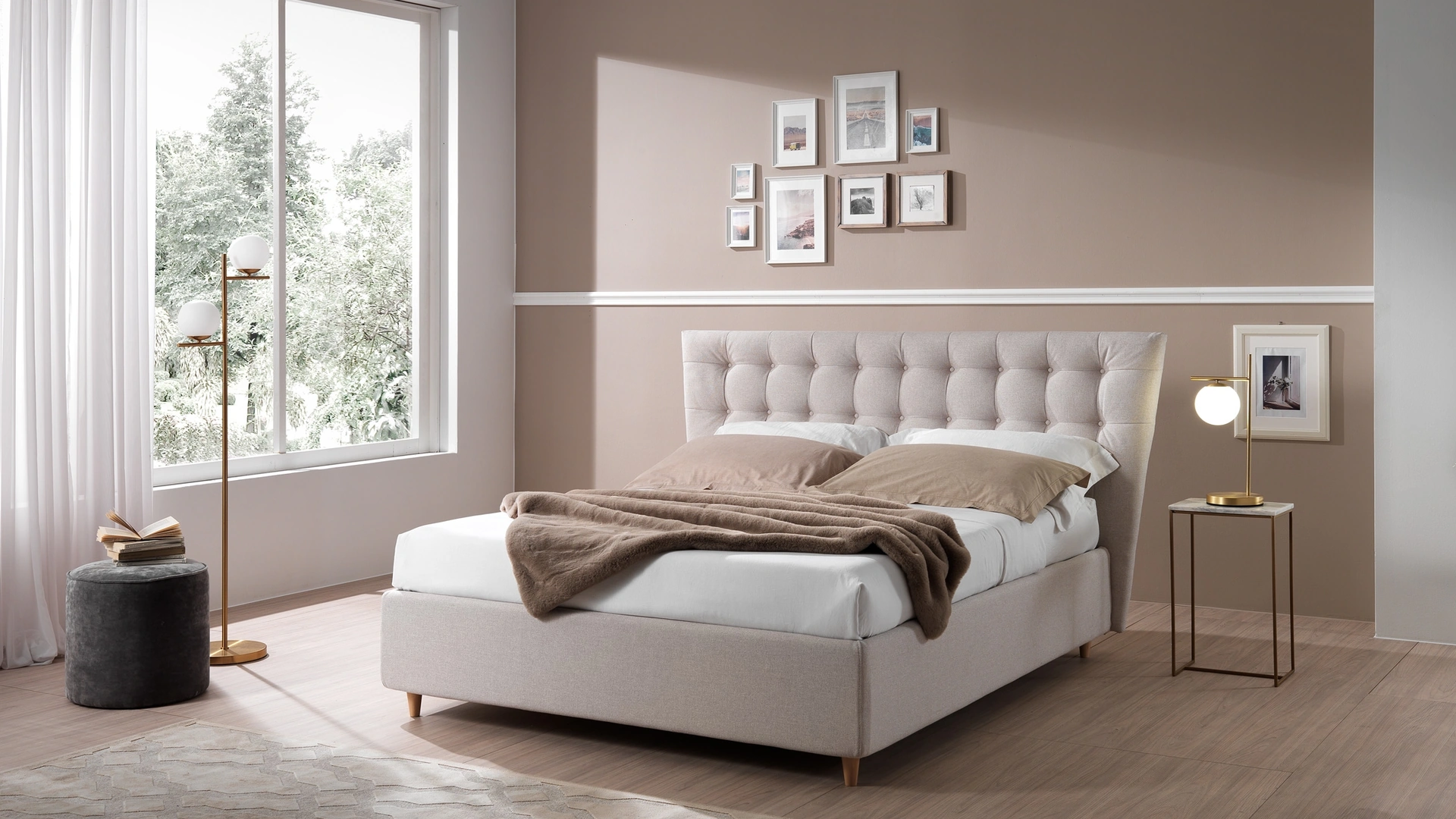 Letto Monroe con box contenitore di San Lorenzo