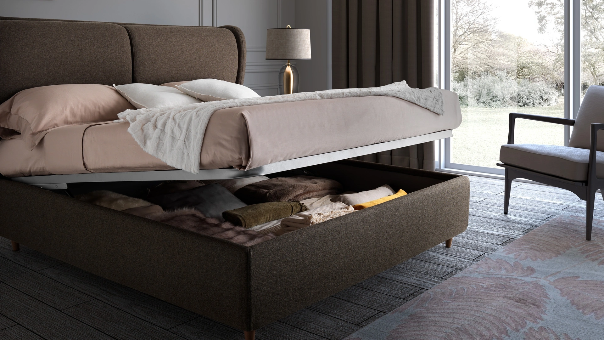 Letto Newman con box contenitore di San Lorenzo