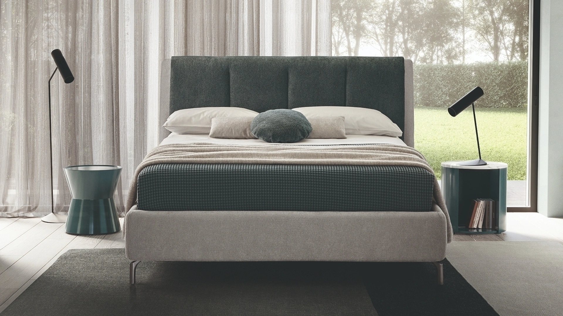Letto con contenitore Oceano di San Lorenzo
