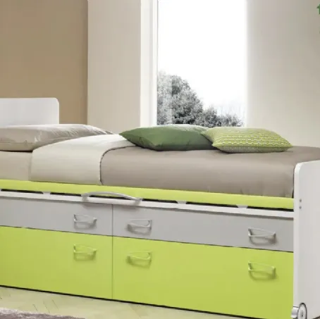 Letto salvaspazio SC308 di Moretti Compact