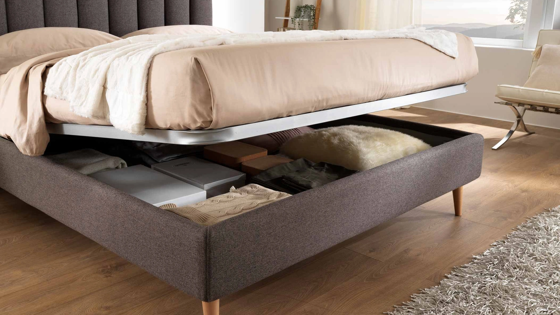 Letto Turner Twenty con box contenitore di San Lorenzo