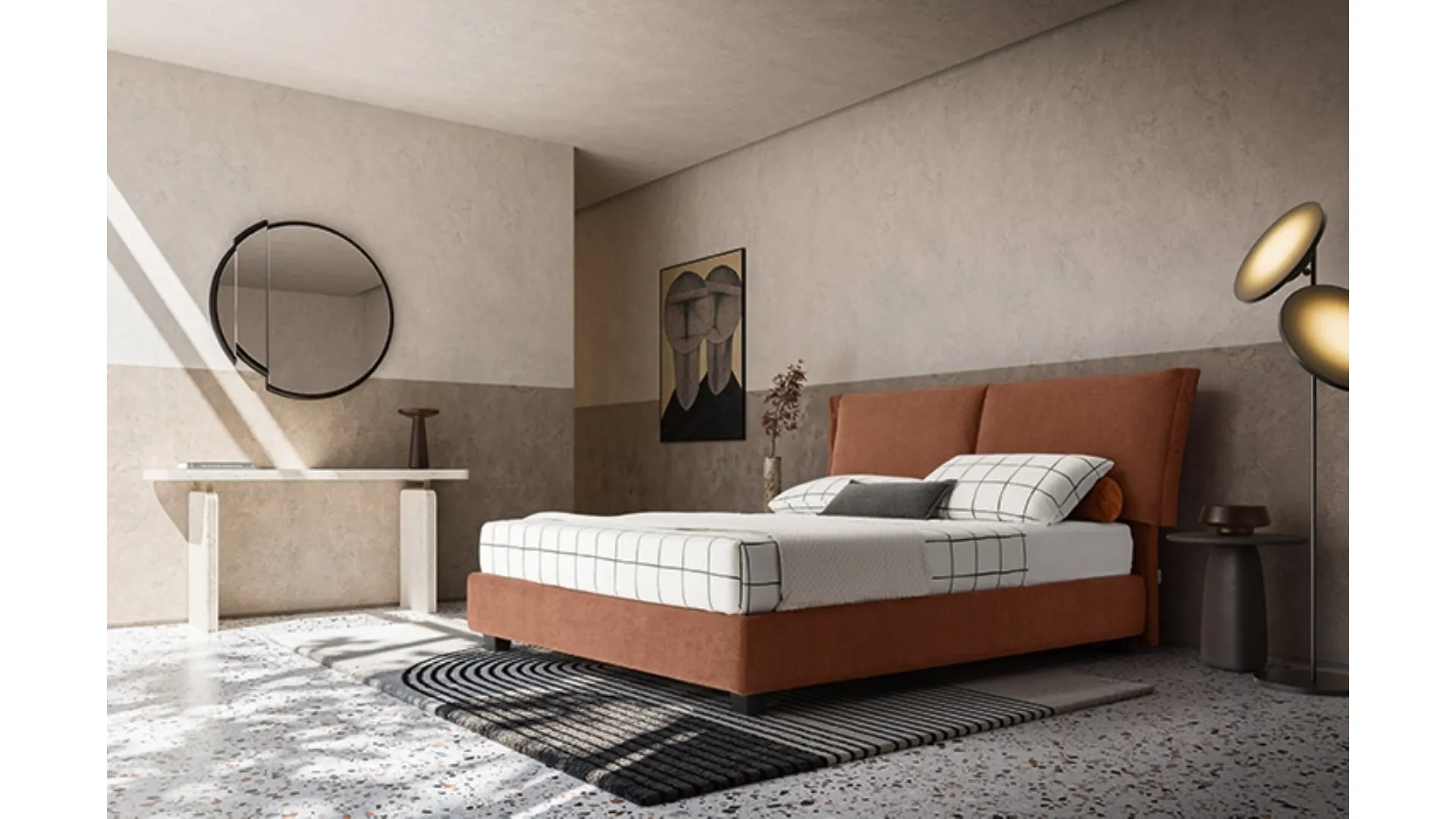 Letto Vivienne con box contenitore di Ennerev