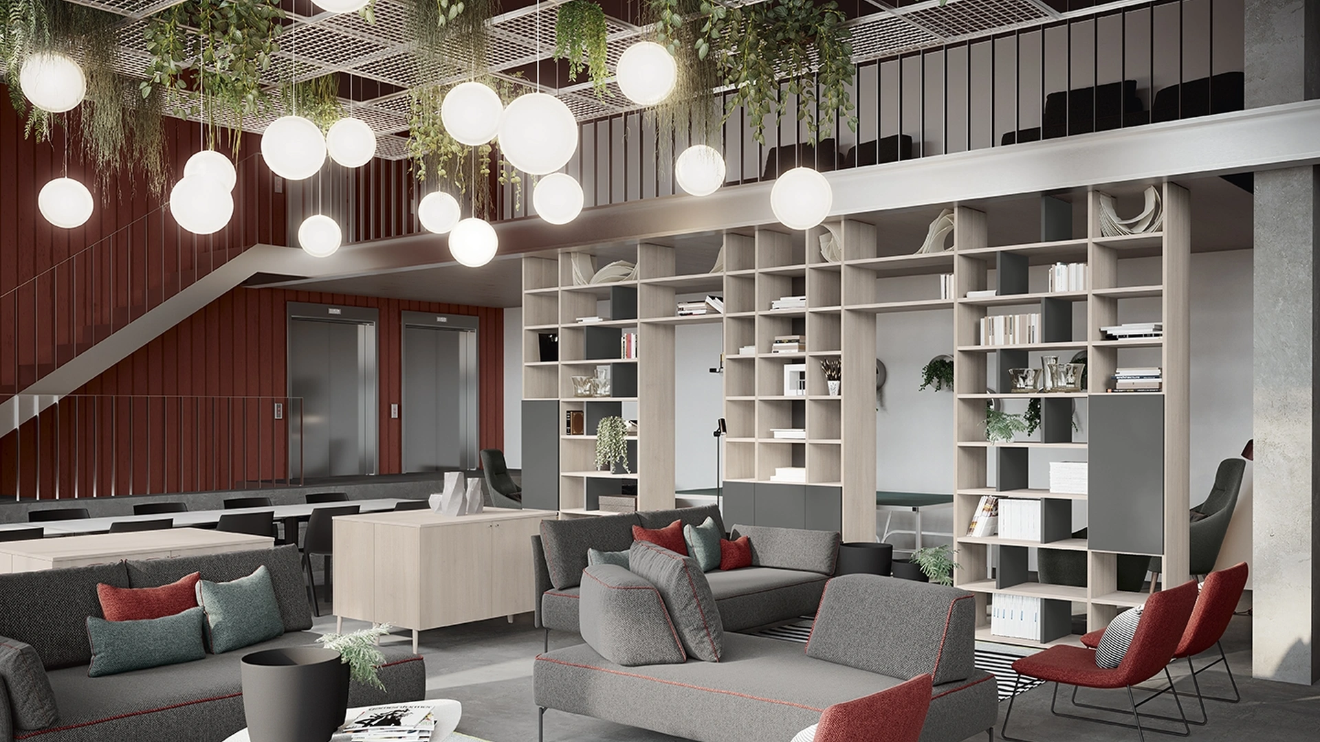 Libreria Golf Infinity R04 di Colombini Casa