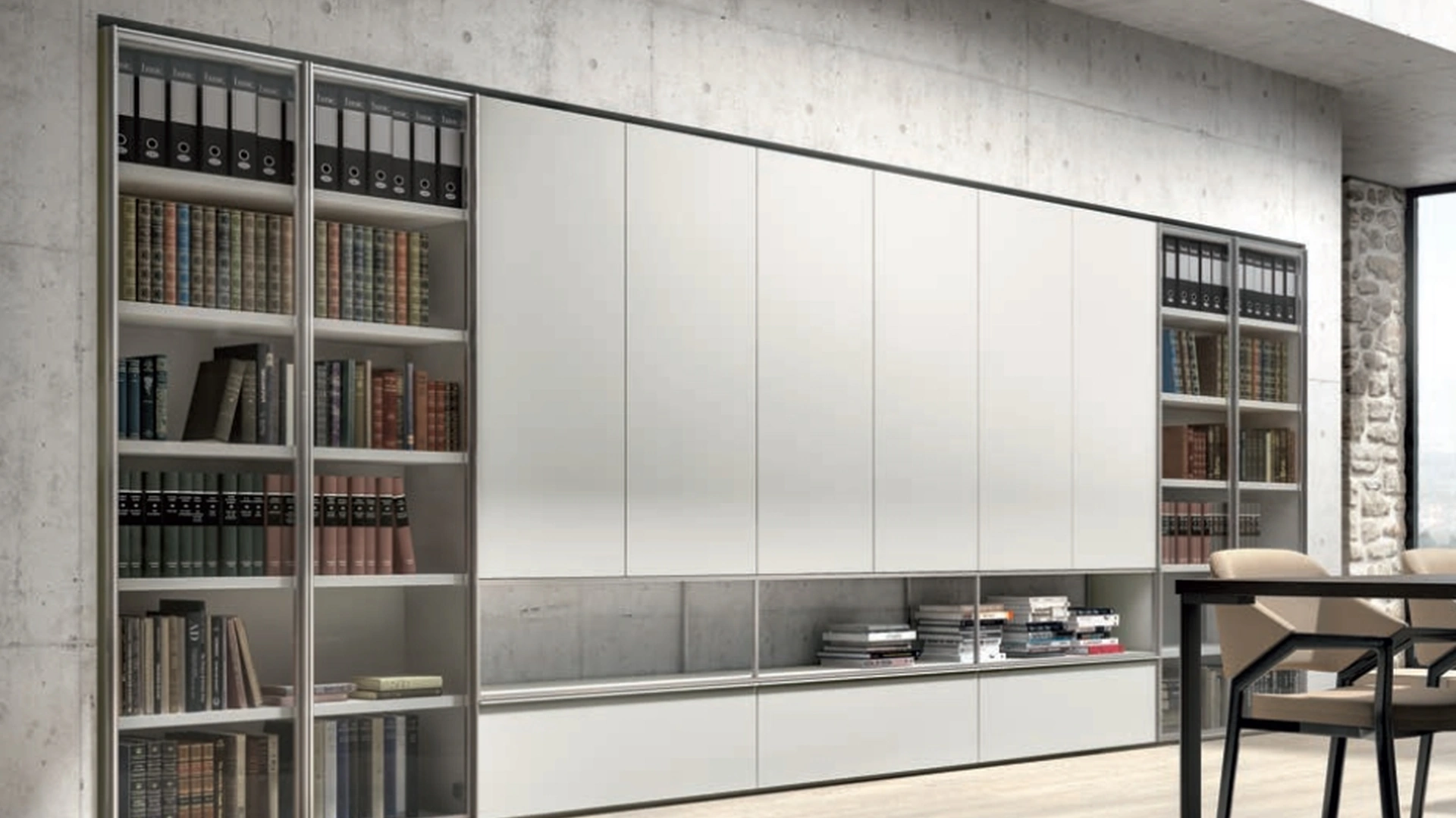 Libreria Polo GD1430 di Abitare Mobilstella