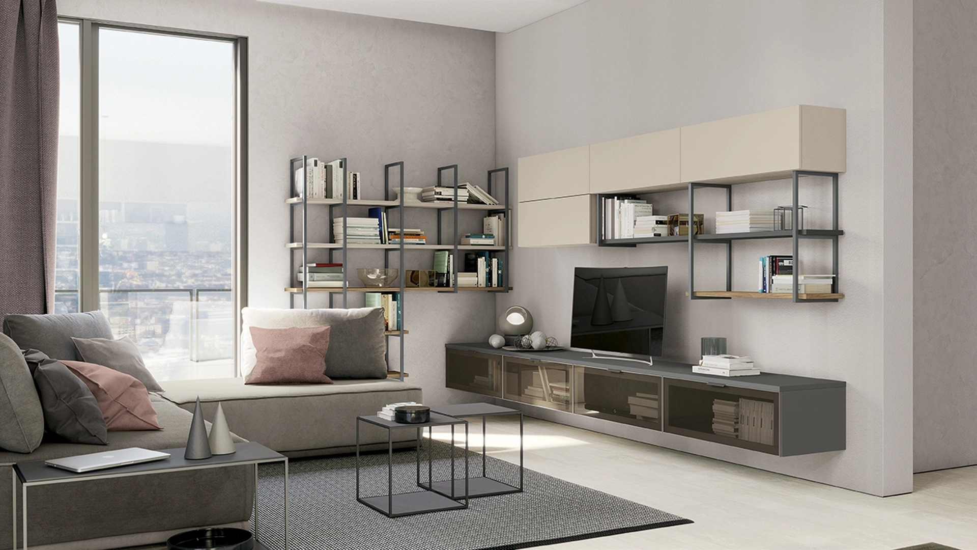 Libreria Up&Up Golf A104 di Colombini Casa