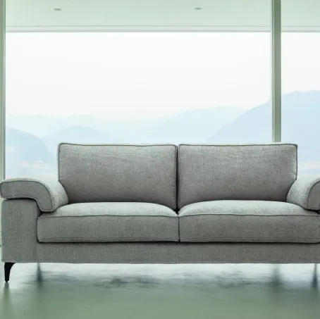 Divano lineare Grace Air di Fabbri Salotti