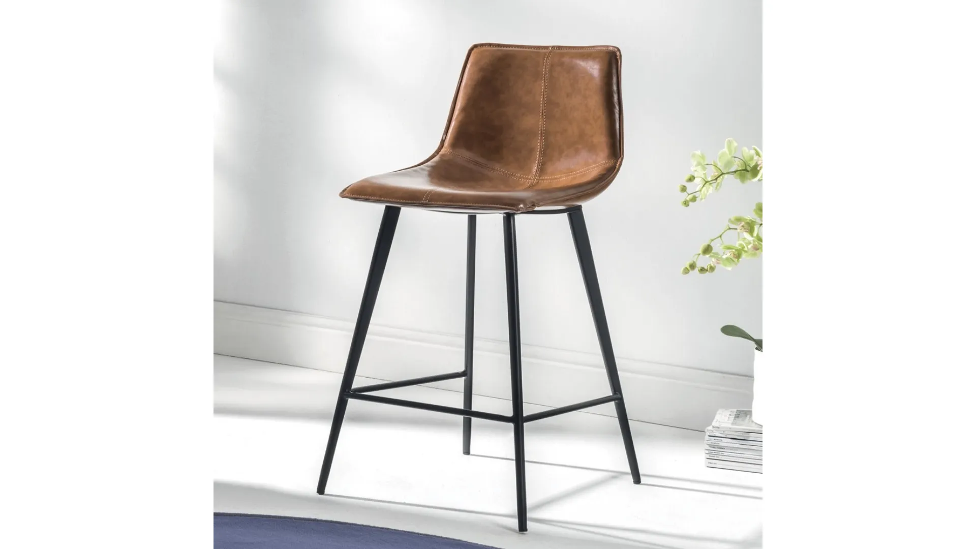 Sgabello Dublin Stool 4 gambe 65 di La Seggiola