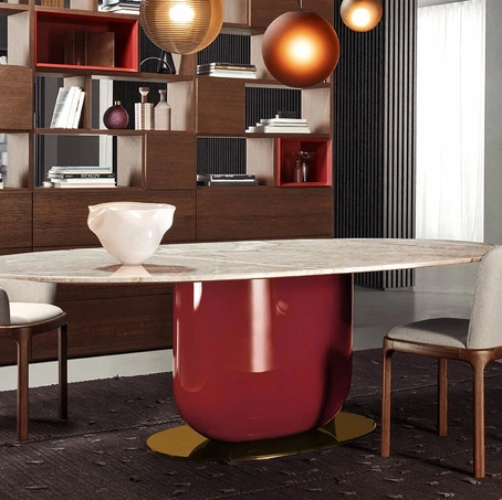 Sedia imbottita Inari di Pianca